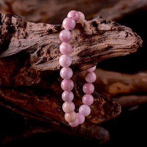 🆕New Healing Pink Rhodonite 8mm Gemstone Bracelet